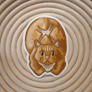 Cat Sourdough Loaf Sticker